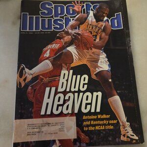 1996 Sports Illustrated Antoine Walker Kentucky Wildcats
